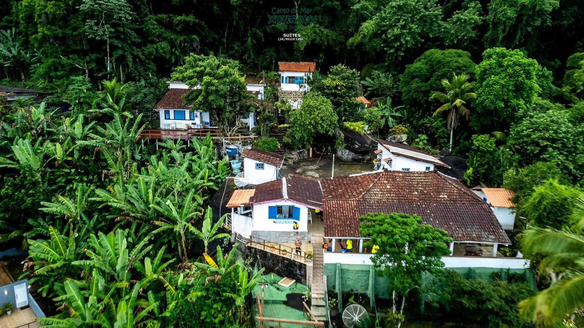 Pousada Canto Do Mar Ilha Grande Praia de Araçatiba エクステリア 写真