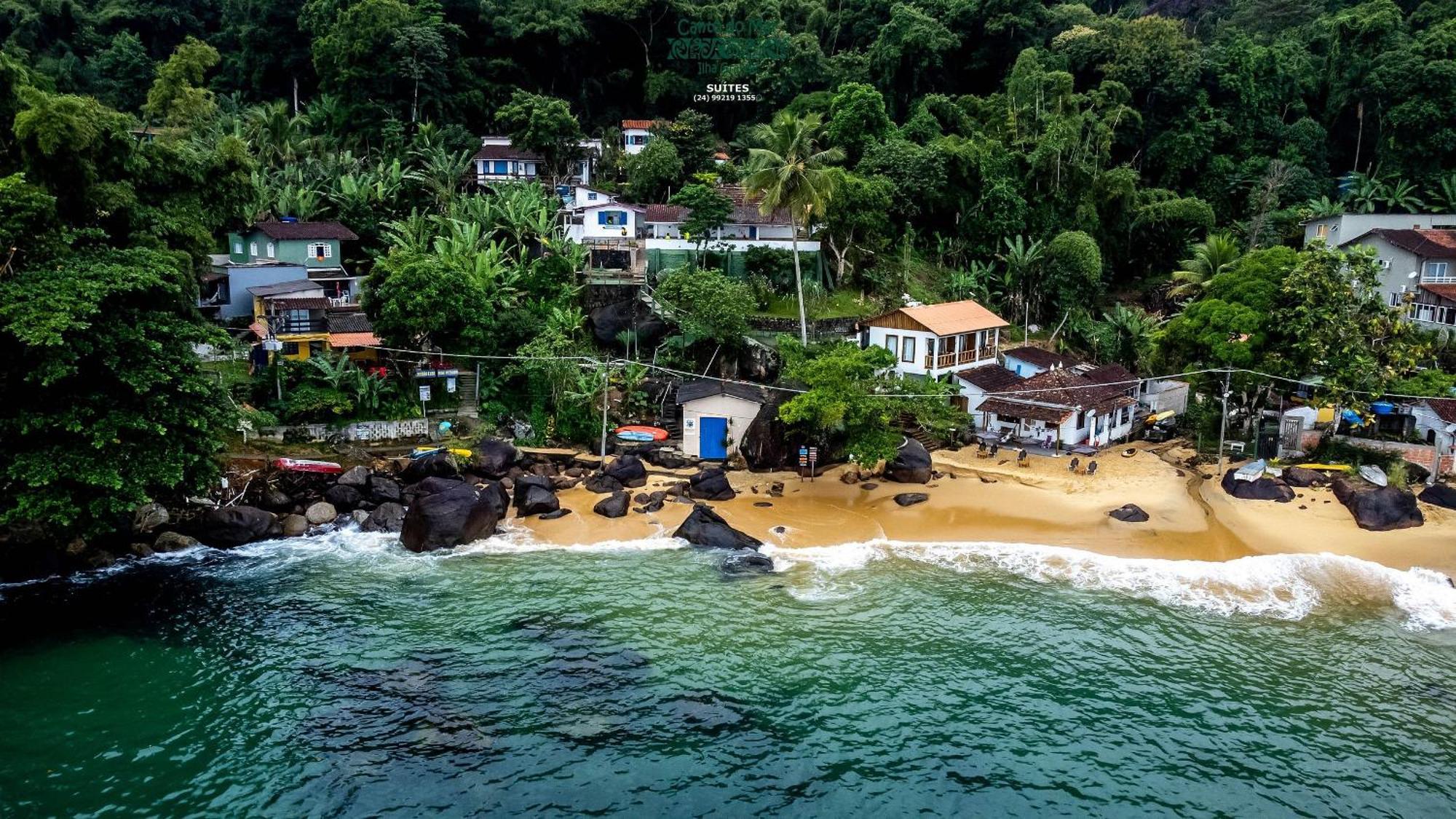 Pousada Canto Do Mar Ilha Grande Praia de Araçatiba エクステリア 写真